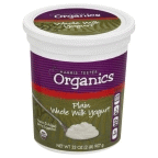 slide 1 of 1, HT Organics Whole Milk Plain Yogurt, 32 oz