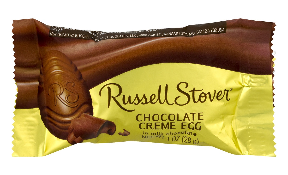 slide 1 of 1, Russell Stover Chocolate Creme Egg In Milk Chocolate, 1 oz