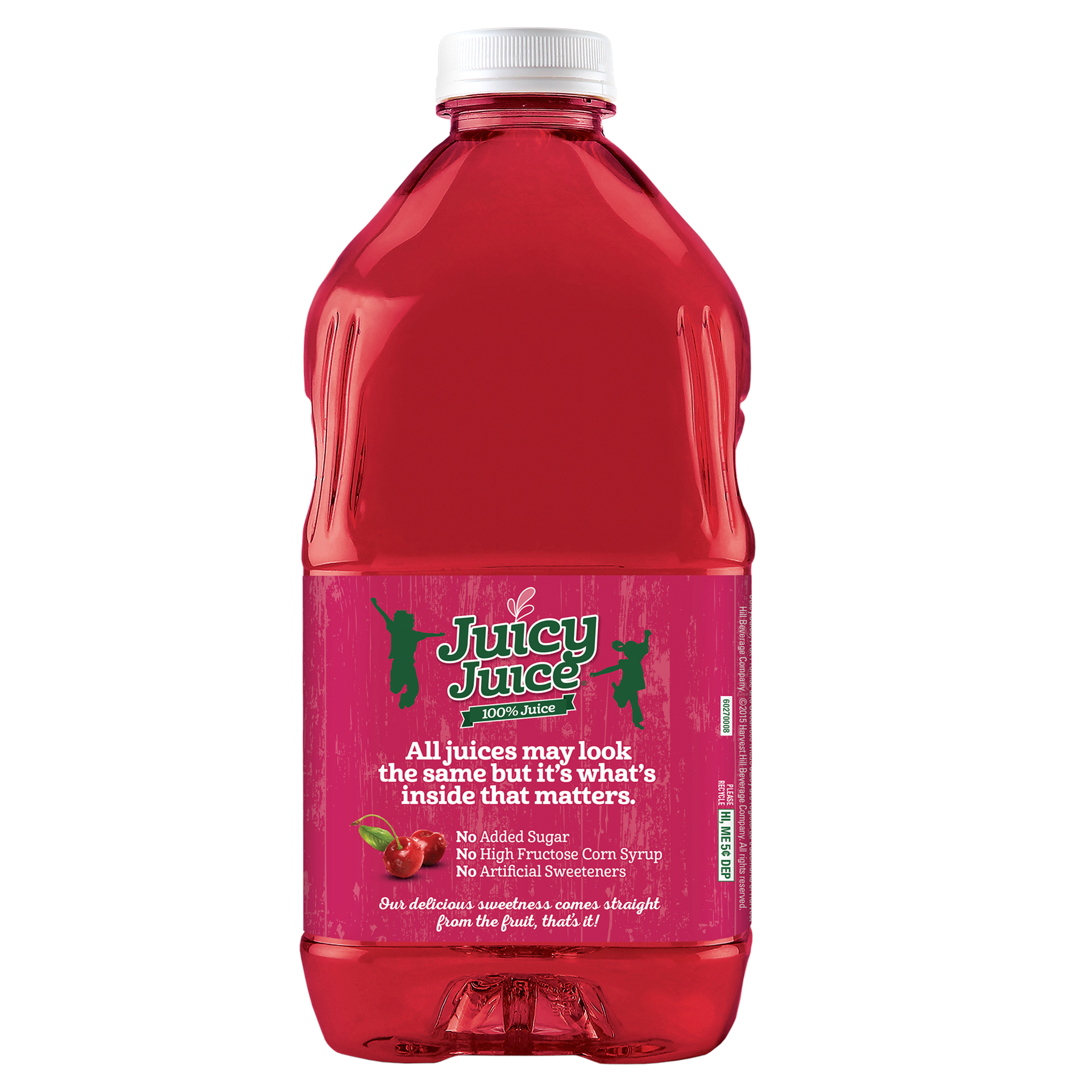 slide 5 of 13, Juicy Juice 100% Juice, Cherry, 64 FL OZ Bottle, 64 fl oz