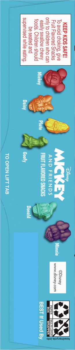 slide 4 of 8, Betty Crocker Disney Mickey and Friends Fruit Flavored Snacks, Treat Pouches, Gluten Free Snack, 10 Ct, 8 oz, 10 ct