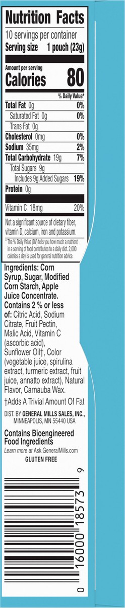 slide 8 of 8, Betty Crocker Disney Mickey and Friends Fruit Flavored Snacks, Treat Pouches, Gluten Free Snack, 10 Ct, 8 oz, 10 ct