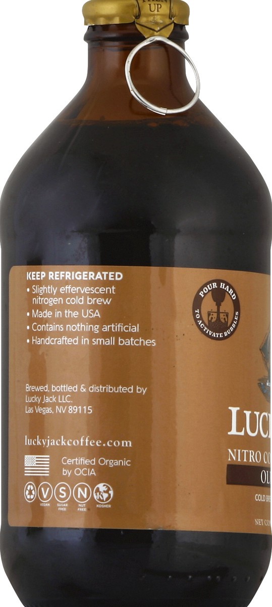 slide 2 of 4, Lucky Jack Nitro Infused Old School Cold Brew Coffee - 10.5 fl oz, 10.5 fl oz