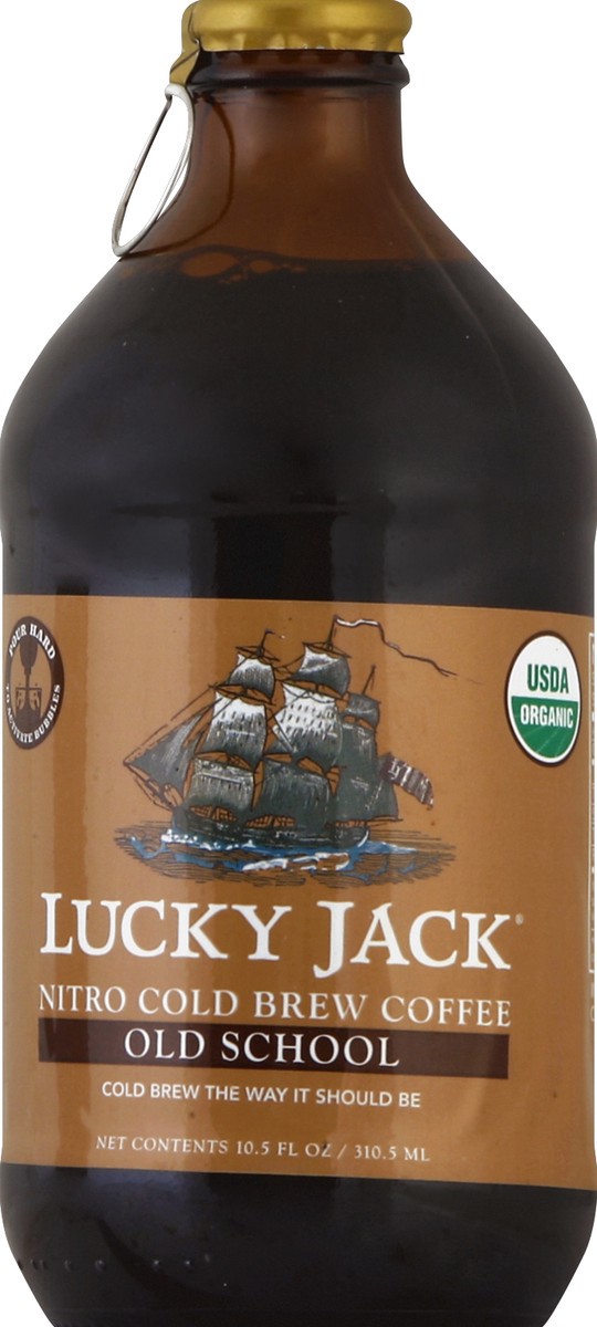 slide 3 of 4, Lucky Jack Nitro Infused Old School Cold Brew Coffee - 10.5 fl oz, 10.5 fl oz