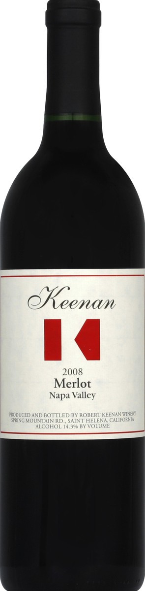 slide 1 of 2, Keenan Merlot 750 ml, 750 ml