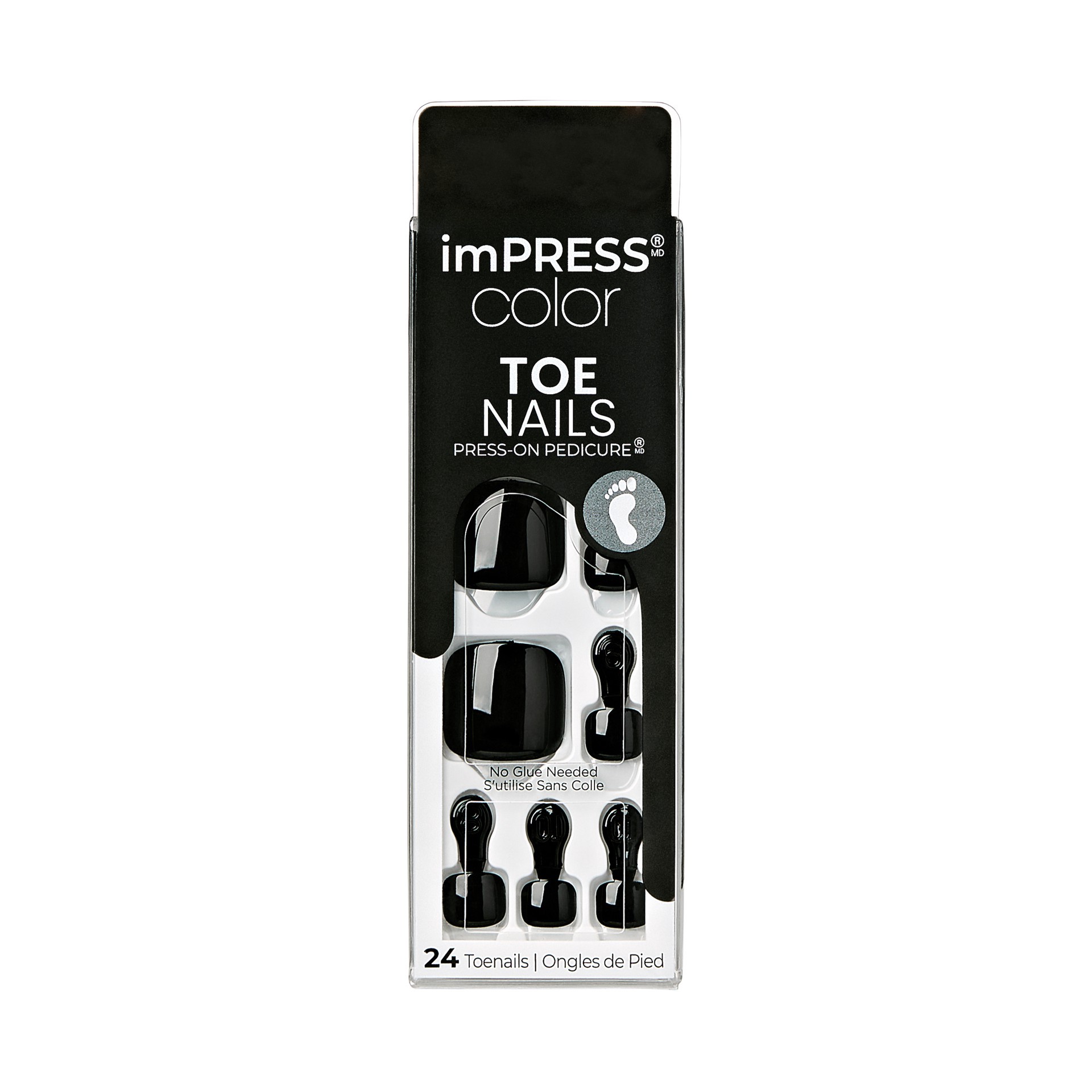 slide 1 of 5, imPRESS KS imPRESS Toenails - Melrose, 28 pc