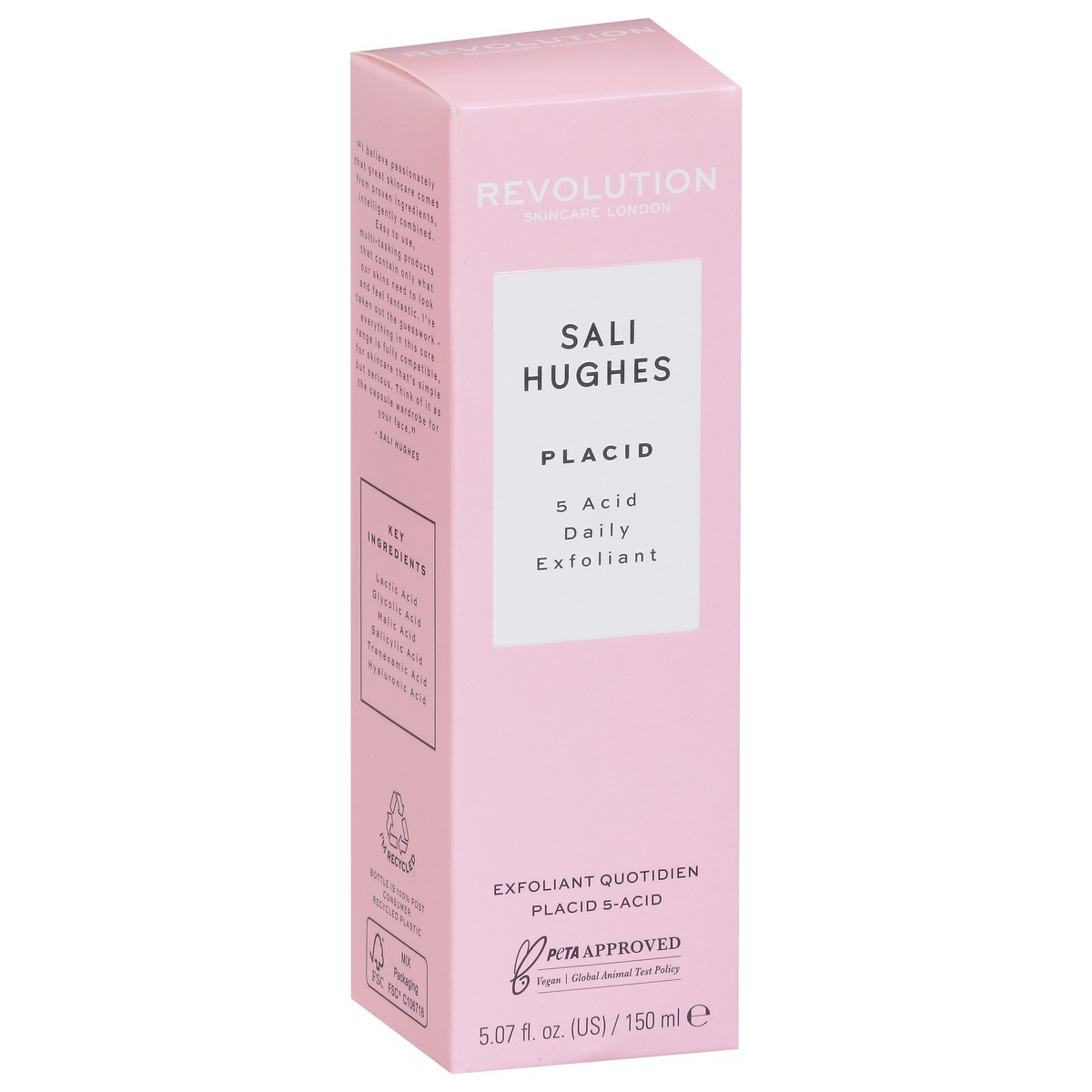 slide 5 of 14, Revolution Placid Daily Exfoliate 5.07 fl oz, 5.07 fl oz