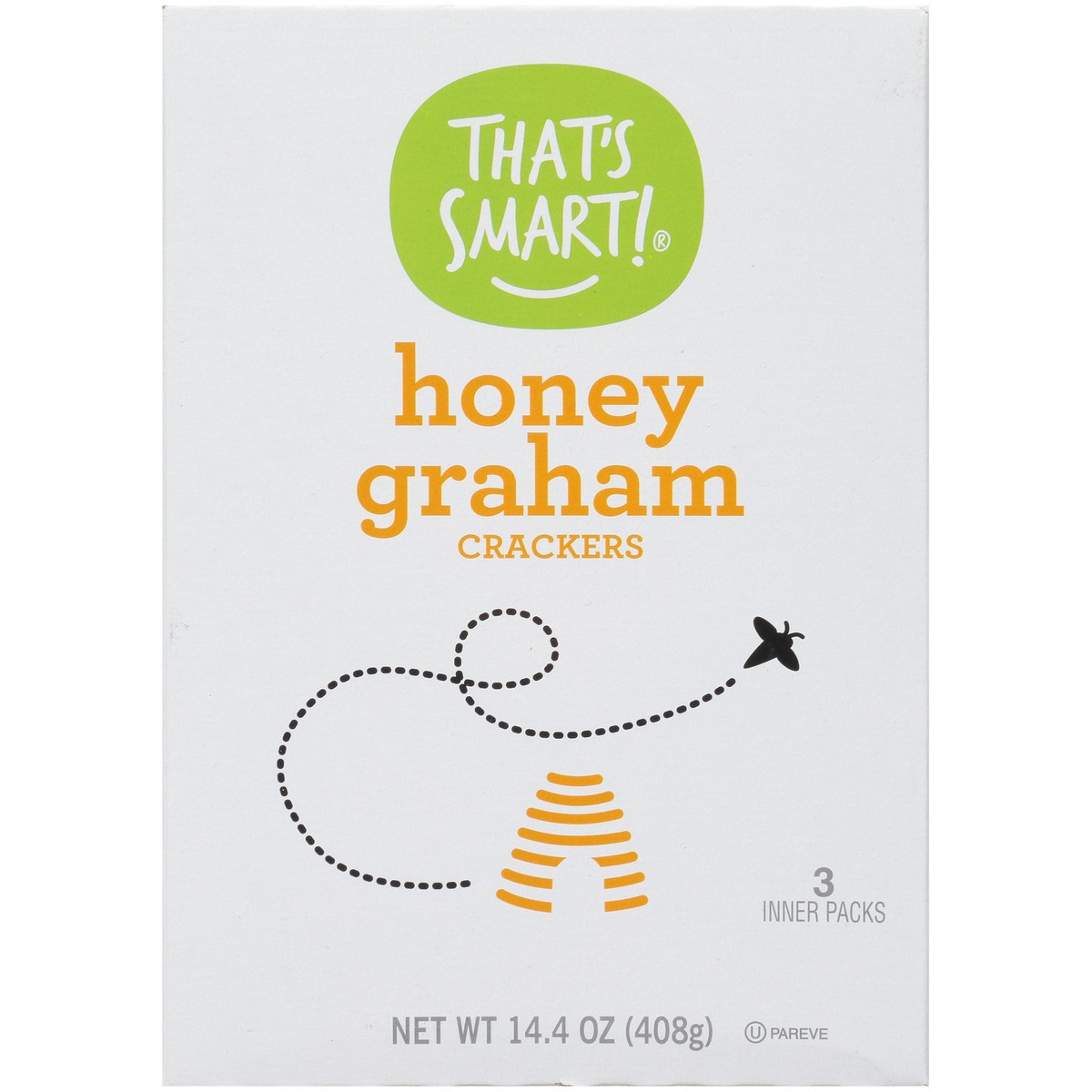 slide 8 of 9, That's Smart! Honey Graham Crackers, 14.4 oz