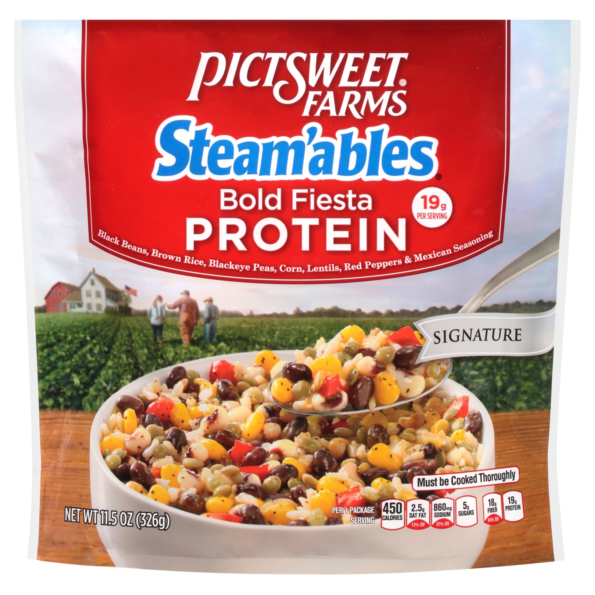 Pictsweet Signature Steamables Bold Fiesta Protein Vegetable Blend 11