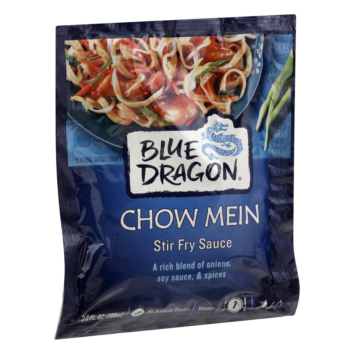 slide 2 of 9, Blue Dragon Chow Mein Stir Fry Sauce 3.6 oz, 3.6 oz