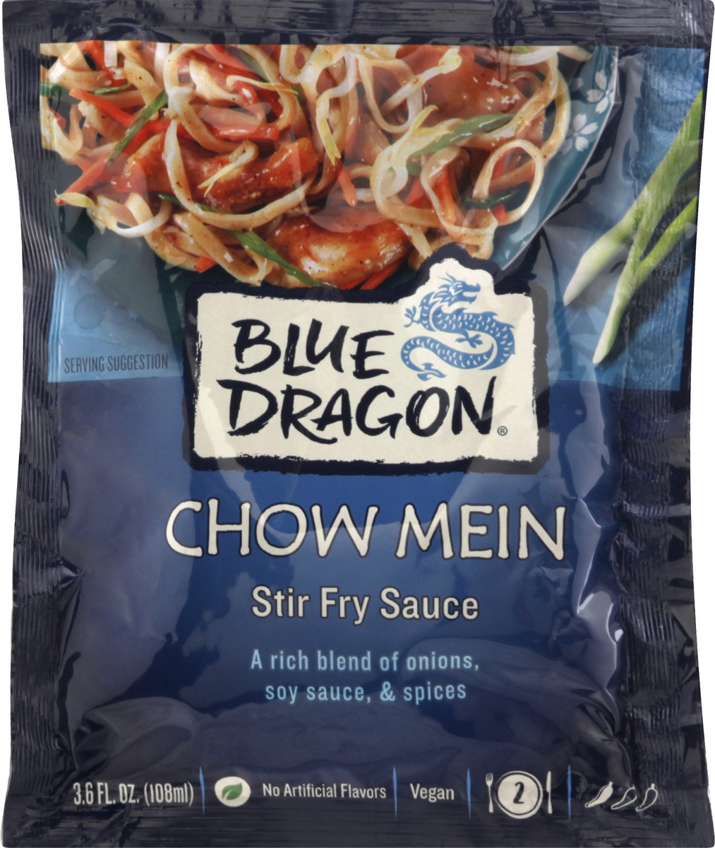 slide 7 of 9, Blue Dragon Chow Mein Stir Fry Sauce 3.6 oz, 3.6 oz