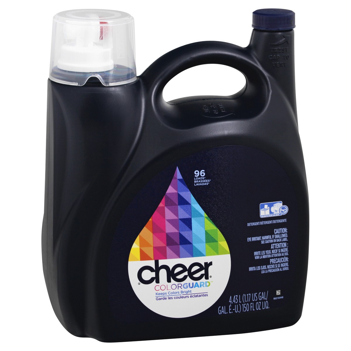 slide 2 of 9, Cheer ColorGuard Detergent 150 oz, 150 fl oz