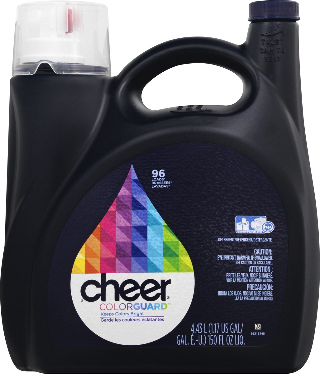 slide 6 of 9, Cheer ColorGuard Detergent 150 oz, 150 fl oz