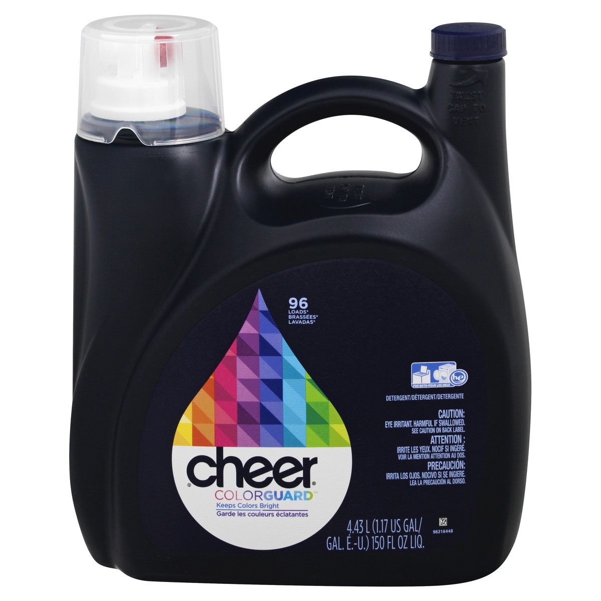 slide 1 of 9, Cheer ColorGuard Detergent 150 oz, 150 fl oz