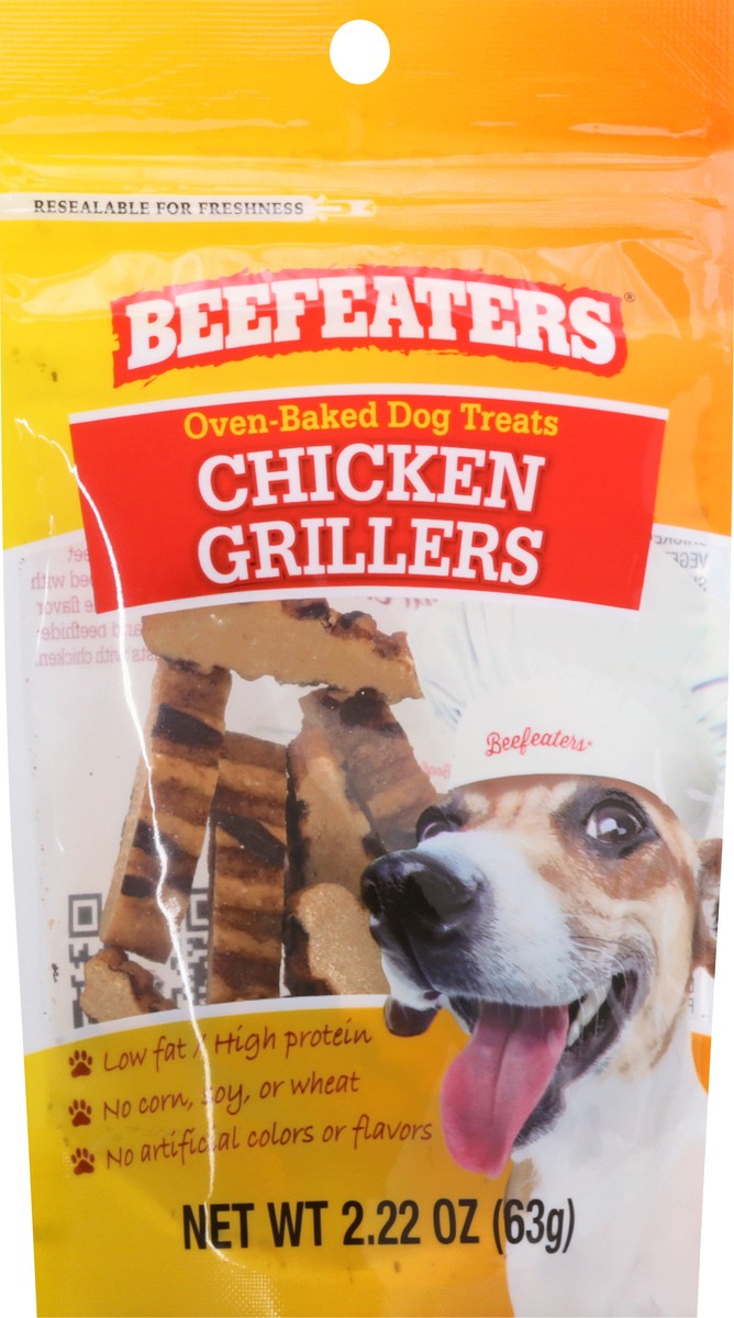 slide 1 of 7, Beefeaters Beefeater Dog Treat Chicken Grillers, 2.22 oz