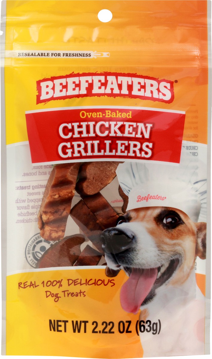 slide 2 of 7, Beefeaters Beefeater Dog Treat Chicken Grillers, 2.22 oz