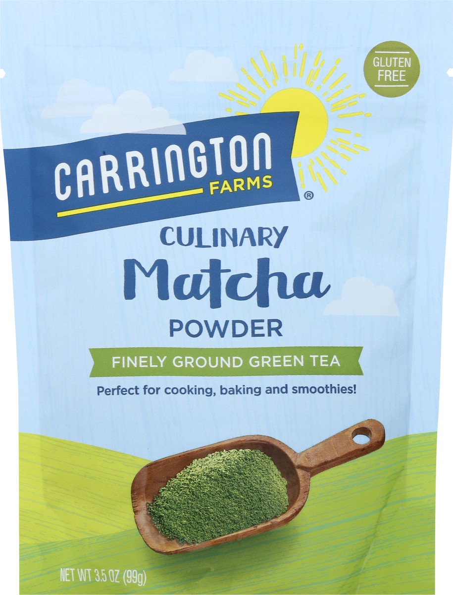 slide 1 of 13, Carrington Farms Culinary Powder Matcha - 3.5 oz, 3.5 oz