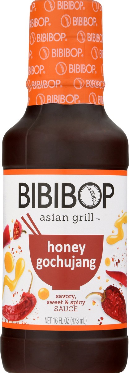 slide 1 of 13, Bibibop Asian Grill Honey Gochujang Sauce 16 oz, 16 oz