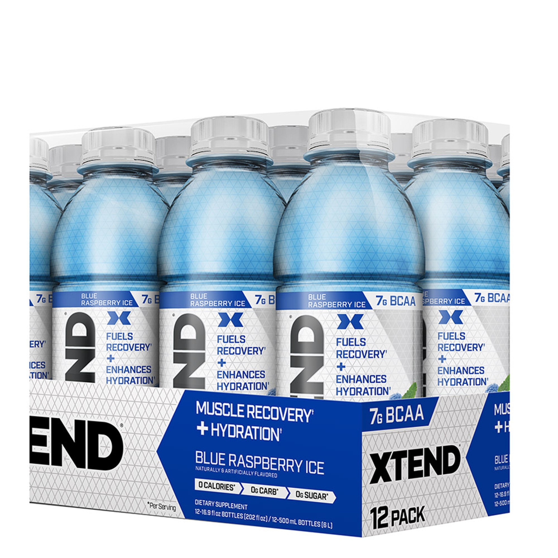 slide 1 of 1, XTEND On-The-Go BCAA - Blue Raspberry Ice, 12 ct