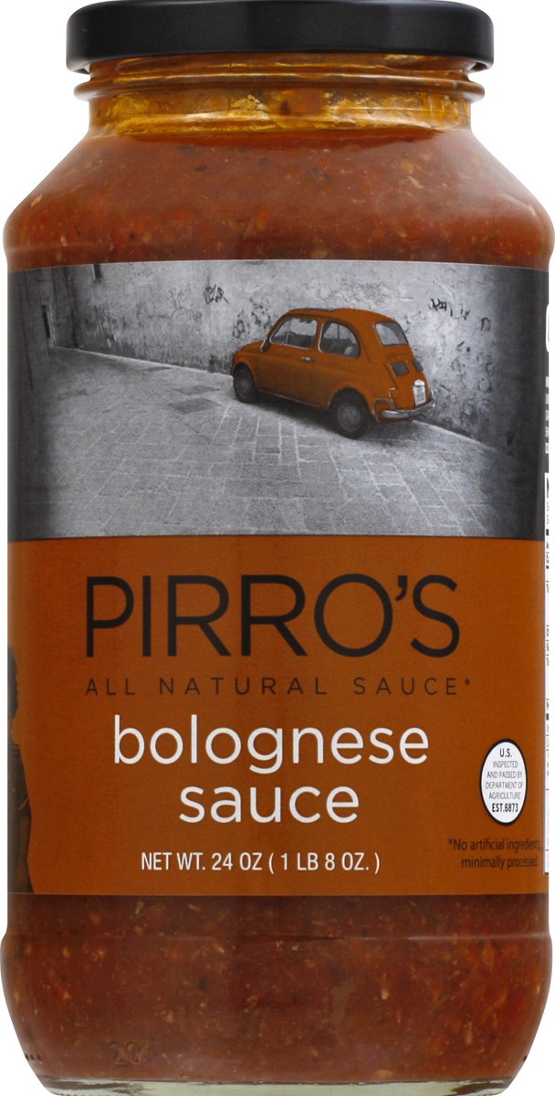 slide 1 of 12, Pirro's Sauce Pirros Bolognese Sauce - 24 Oz, 24 oz