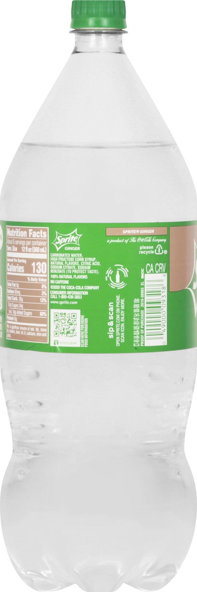 slide 9 of 10, Sprite Soft Drink - 2 liter, 2 liter