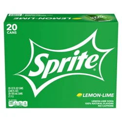 Sprite Cans, 12 fl oz, 20 Pack