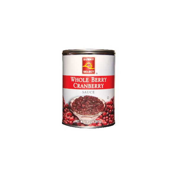 slide 1 of 1, Sunny Select, Whole Cranberry Sauce, 14 oz