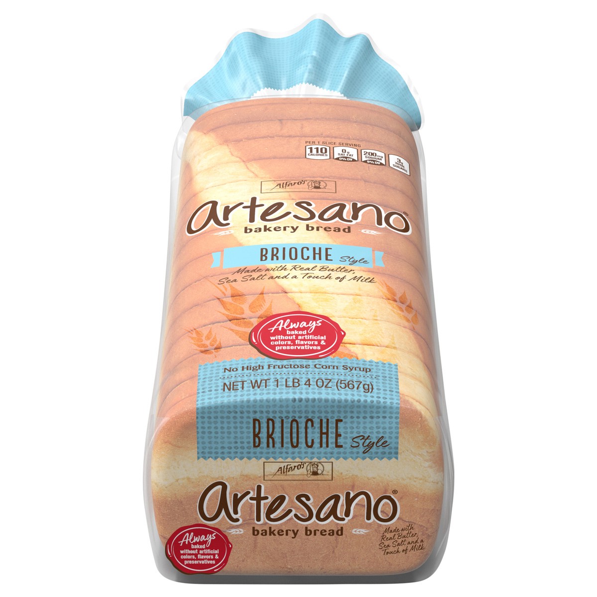 slide 1 of 5, Alfaros Alfaro's Artesano Brioche Bakery Bread, 20 oz, 24 oz