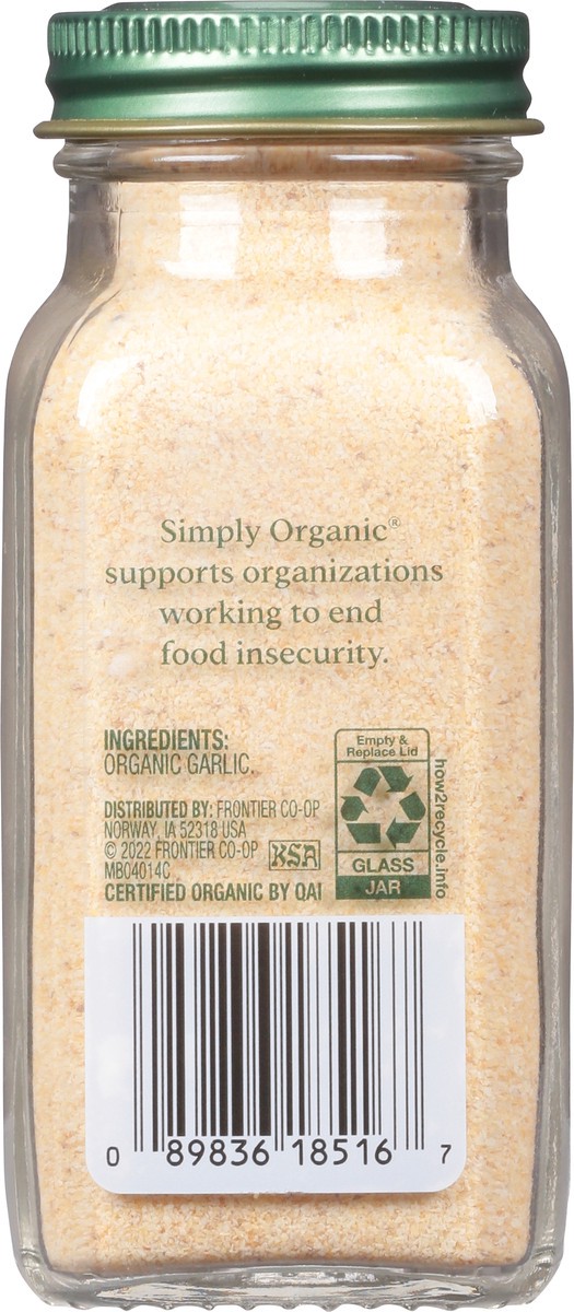 slide 9 of 9, Simply Organic Garlic Powder 3.64 oz, 3.64 oz