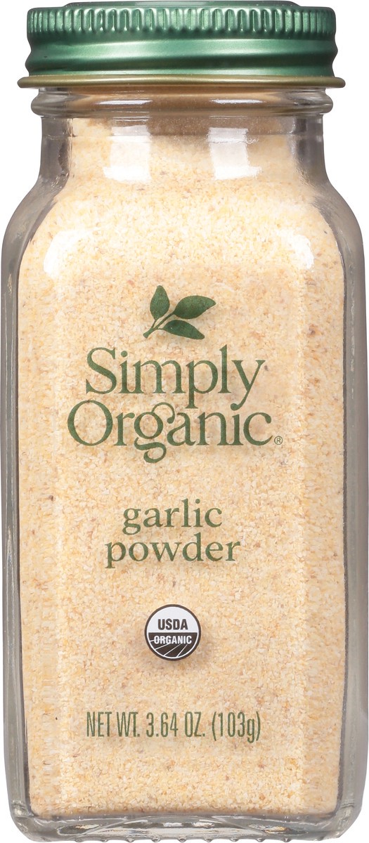 slide 6 of 9, Simply Organic Garlic Powder 3.64 oz, 3.64 oz