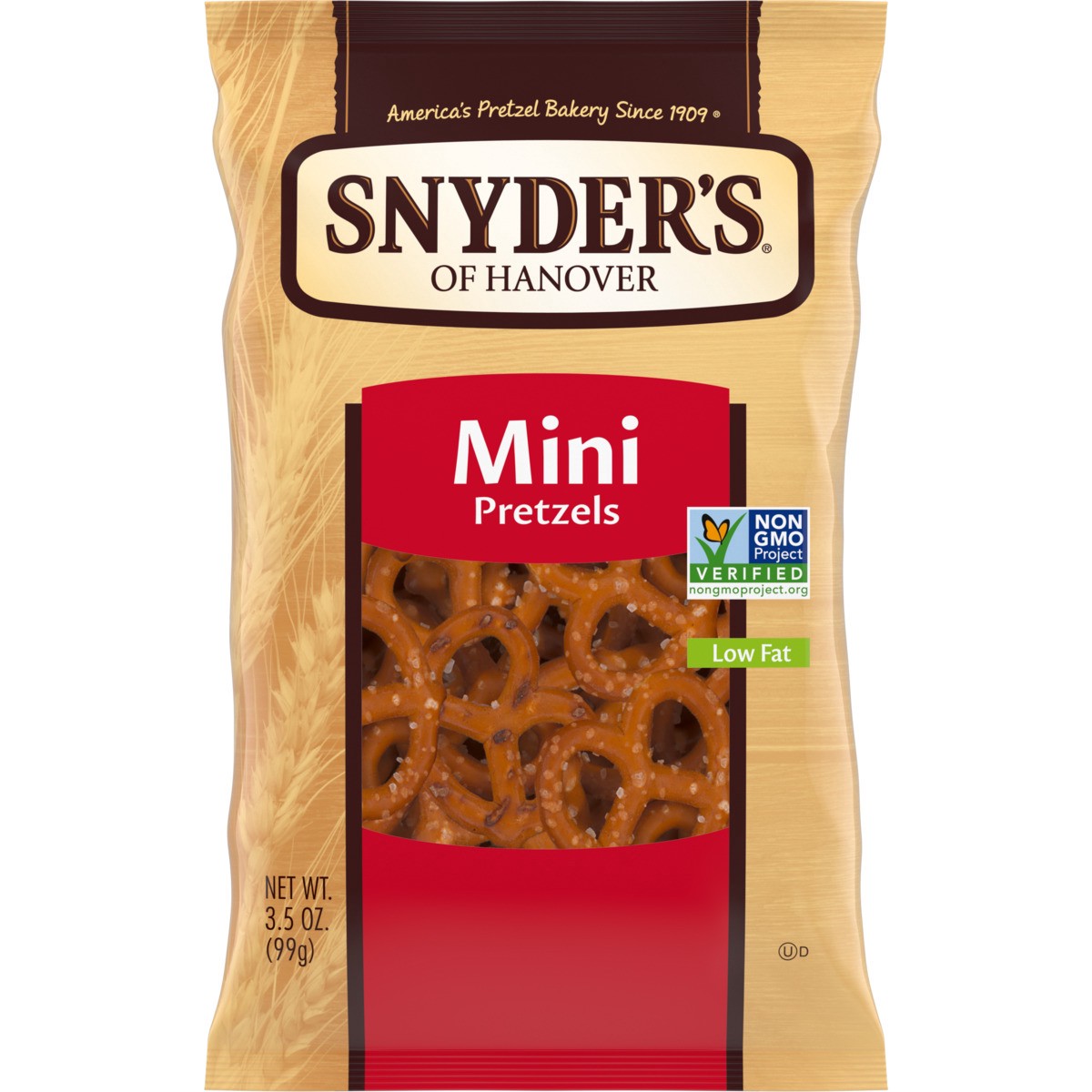 slide 1 of 5, Snyder's of Hanover Mini Pretzels, 3.5 oz, 3.500 oz