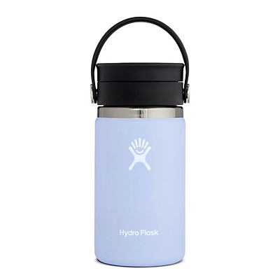 slide 1 of 1, Hydro Flask Wide Mouth Coffee with Flex Sip Lid, Fog, 12 oz