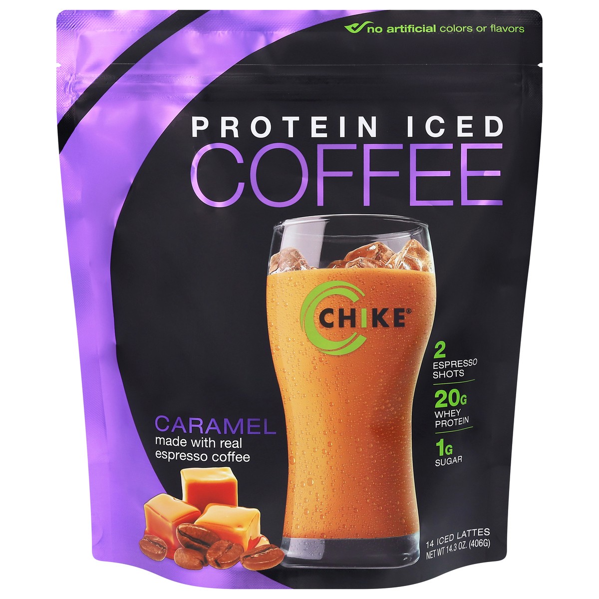 slide 1 of 11, Chike High Protein Caramel Iced Coffee - 14.8 oz, 14.8 oz