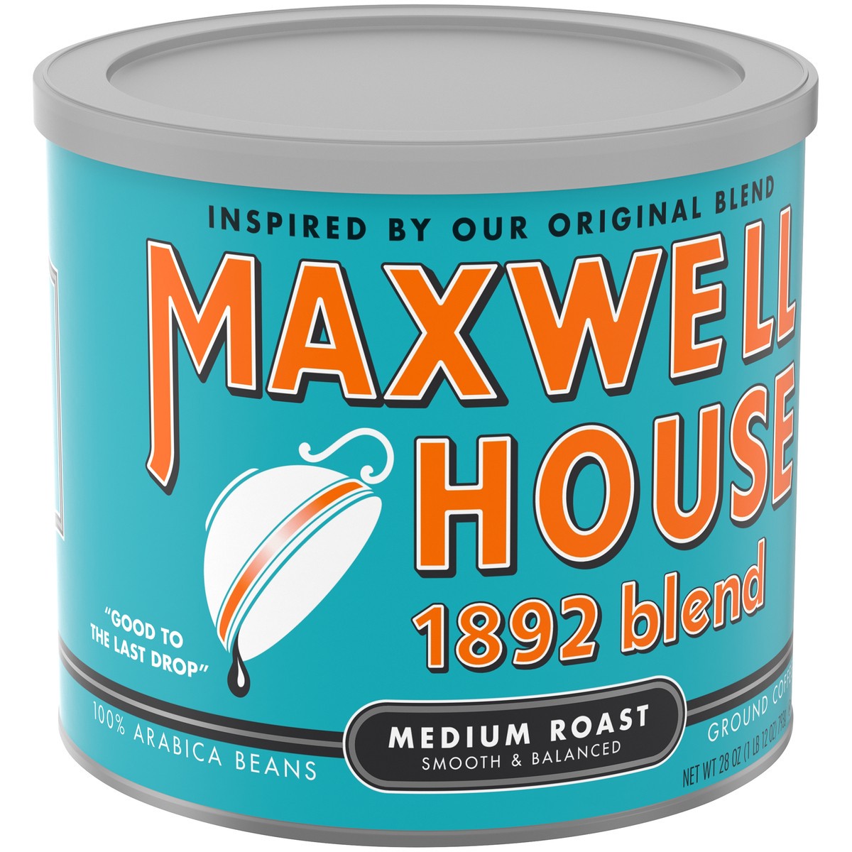 slide 10 of 12, Maxwell House 1892 Blend Medium Roast Ground Coffee - 28 oz, 28 oz