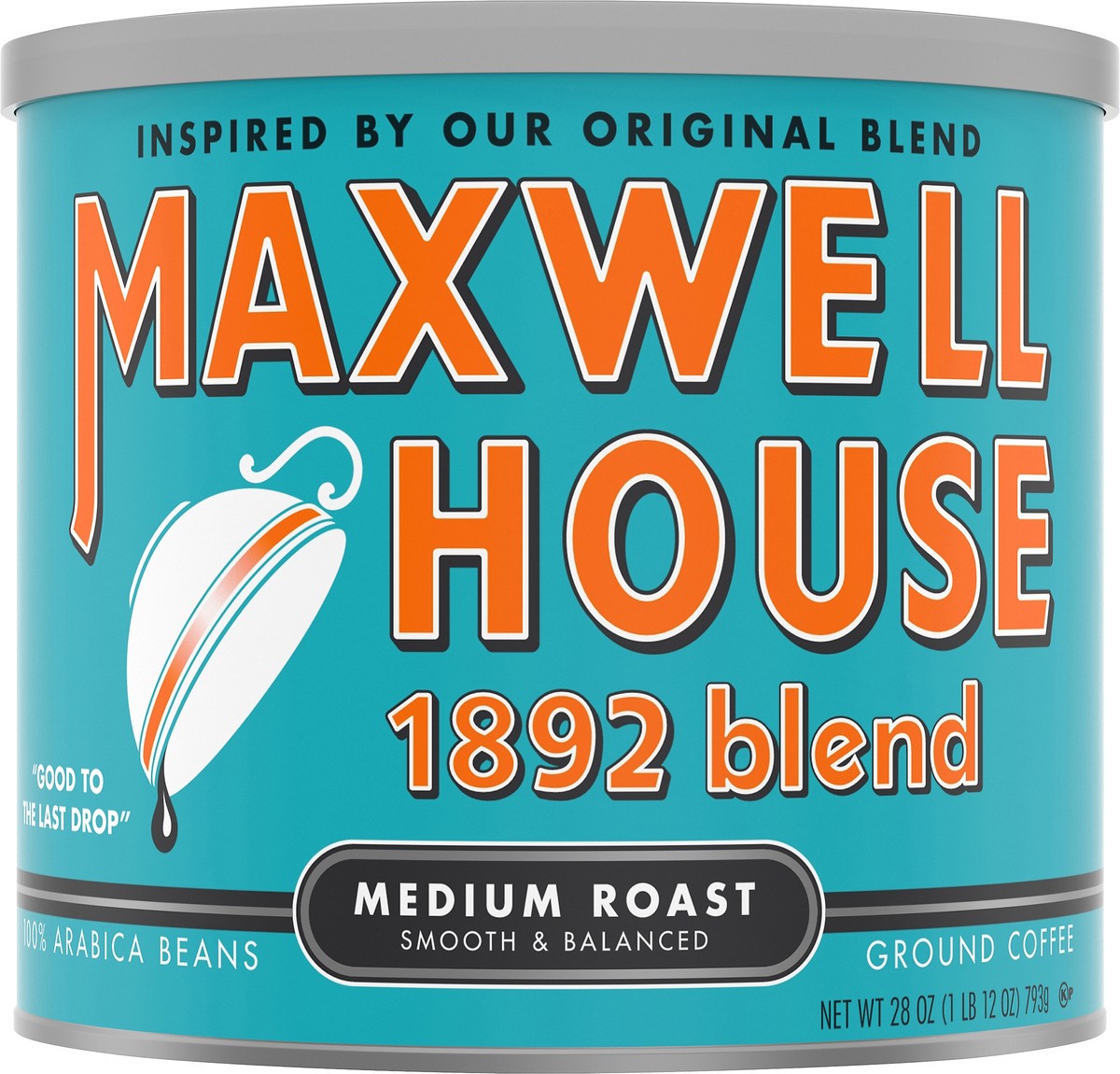 slide 1 of 12, Maxwell House 1892 Blend Medium Roast Ground Coffee - 28 oz, 28 oz