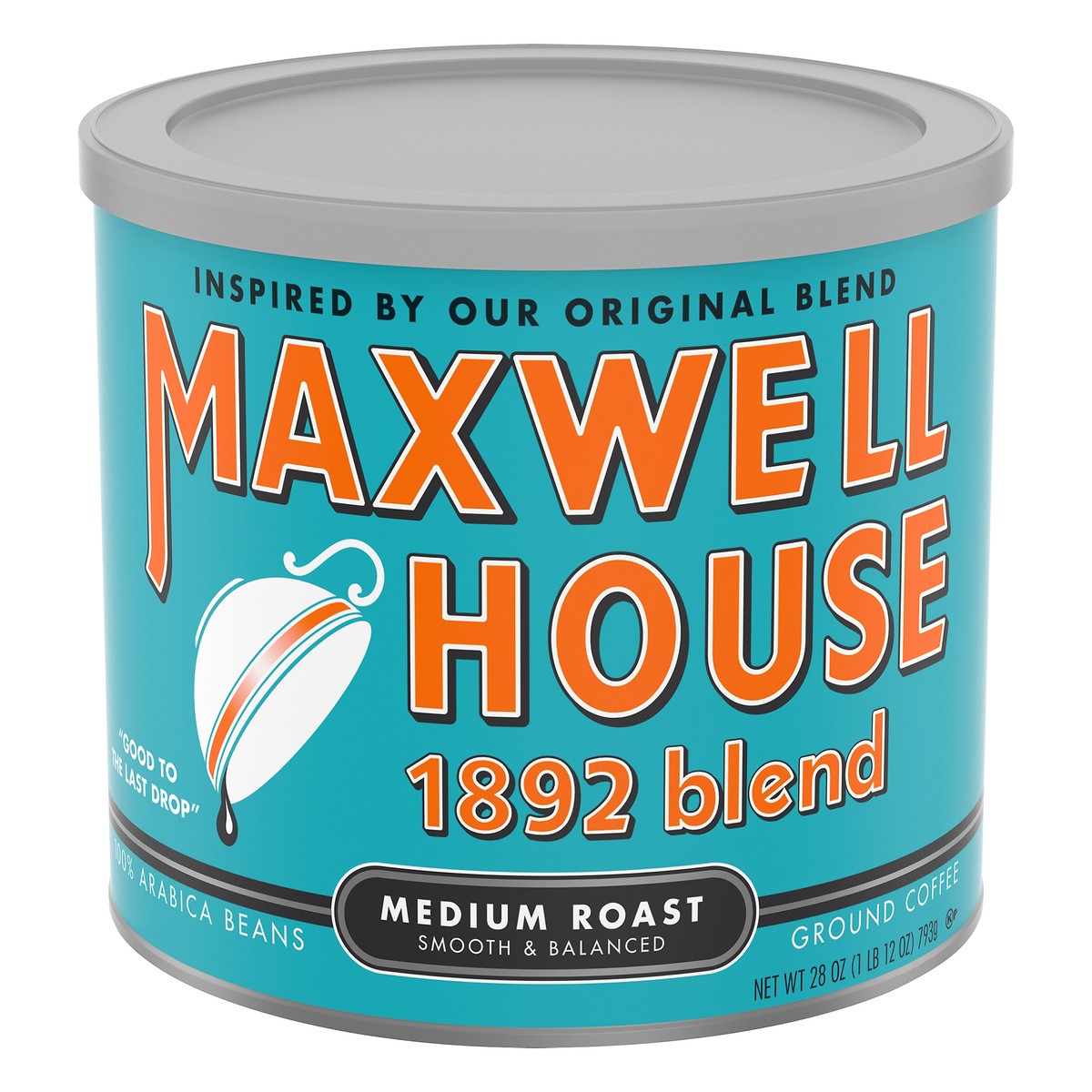 slide 9 of 12, Maxwell House 1892 Blend Medium Roast Ground Coffee - 28 oz, 28 oz