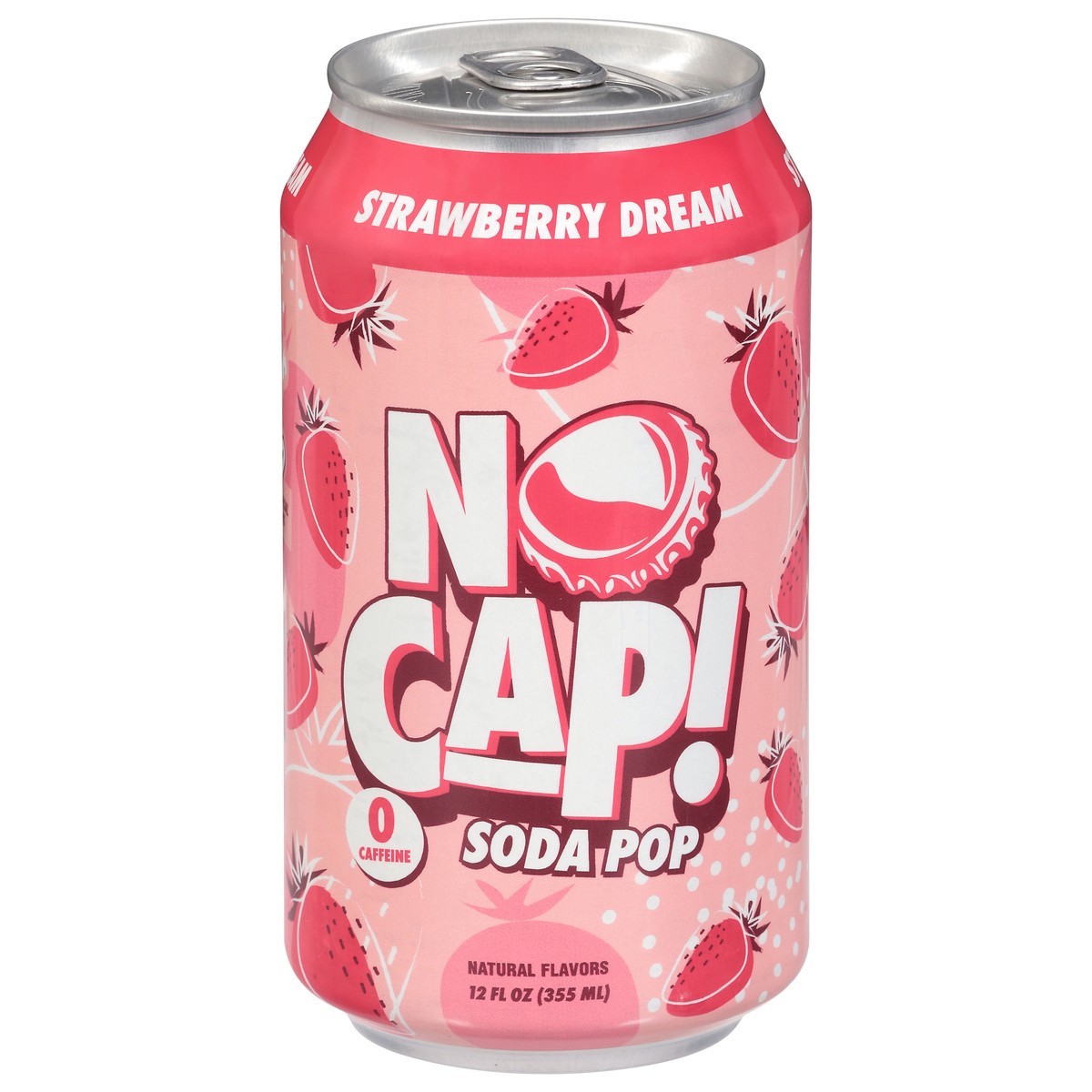 slide 3 of 4, No Cap Strawberry Dream 12fz - 12 FZ, 12 fl oz