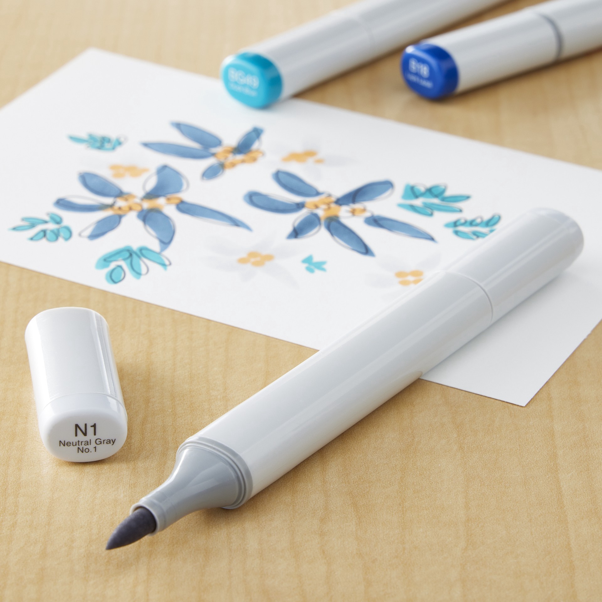 slide 2 of 2, Copic Sketch Marker, Neutral Grays, 1 ct