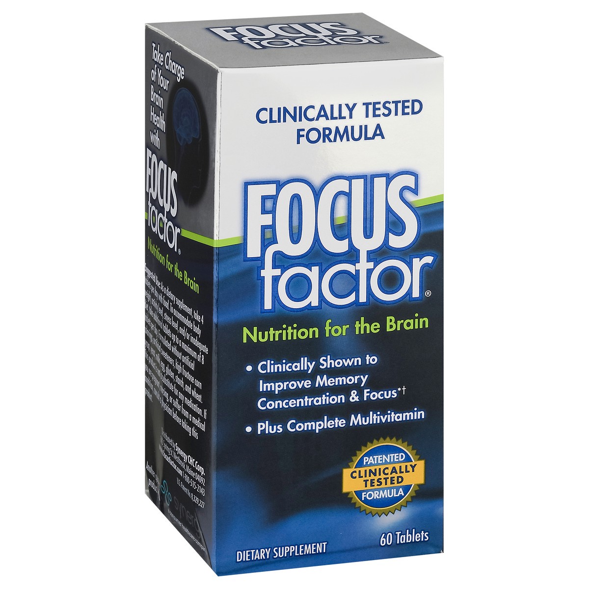 slide 5 of 9, Focus Factor Supplement Brain Health, 60 ct