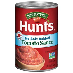 Hunt''s No Salt Added Tomato Sauce 15 oz