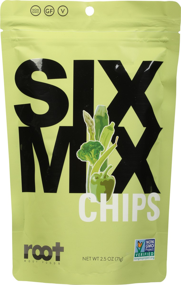 slide 10 of 13, Root Foods Six Mix Chips 2.5 oz, 2.5 oz