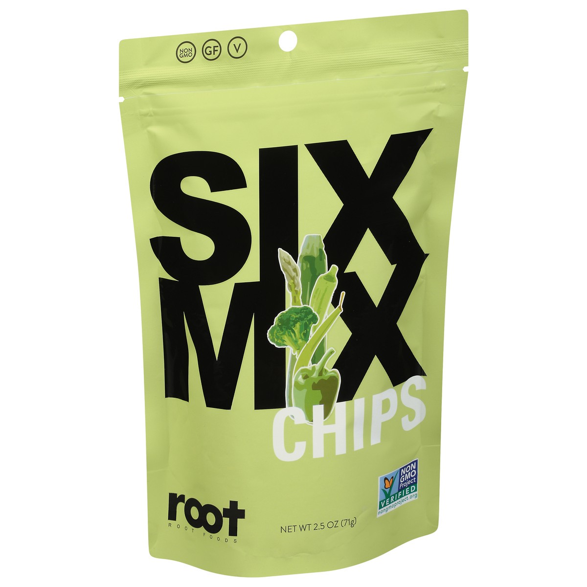 slide 9 of 13, Root Foods Six Mix Chips 2.5 oz, 2.5 oz