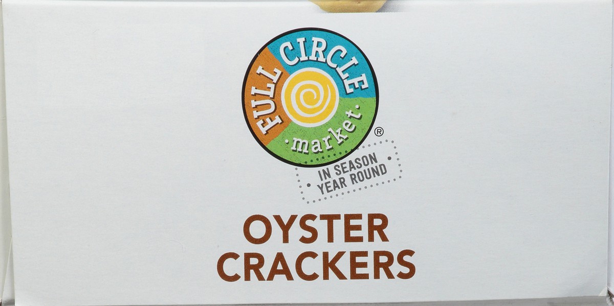 slide 4 of 9, Full Circle Market Oyster Crackers 8 oz, 8 oz