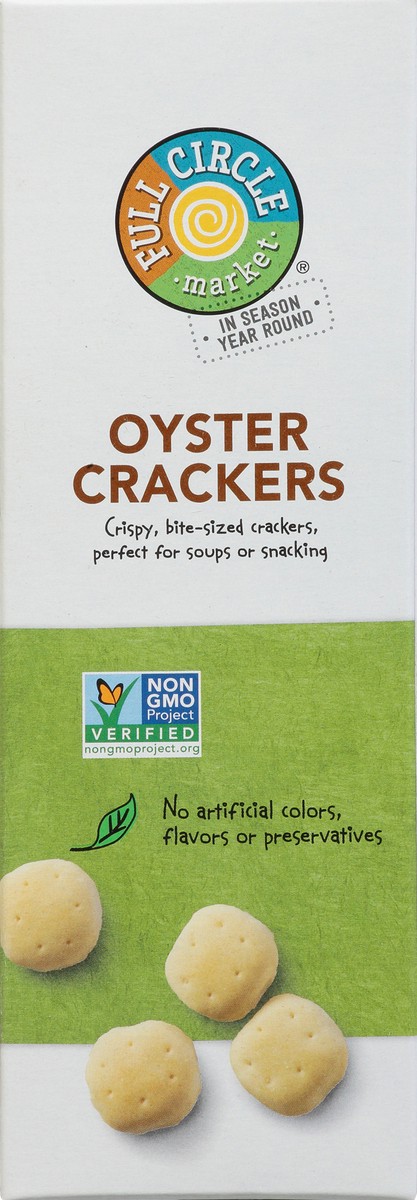 slide 7 of 9, Full Circle Market Oyster Crackers 8 oz, 8 oz