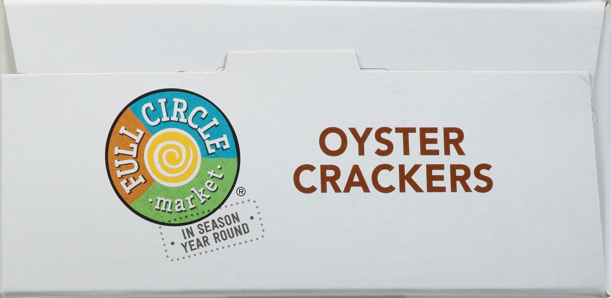 slide 9 of 9, Full Circle Market Oyster Crackers 8 oz, 8 oz