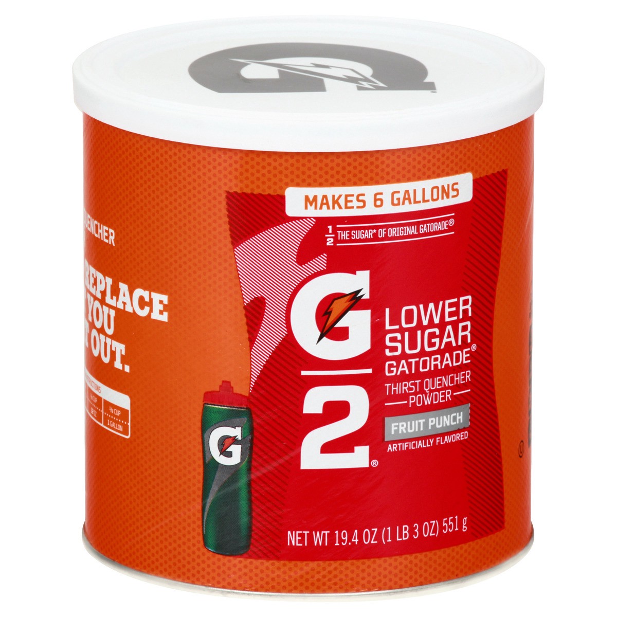 slide 4 of 10, Gatorade Thirst Quencher Powder, 19.4 oz