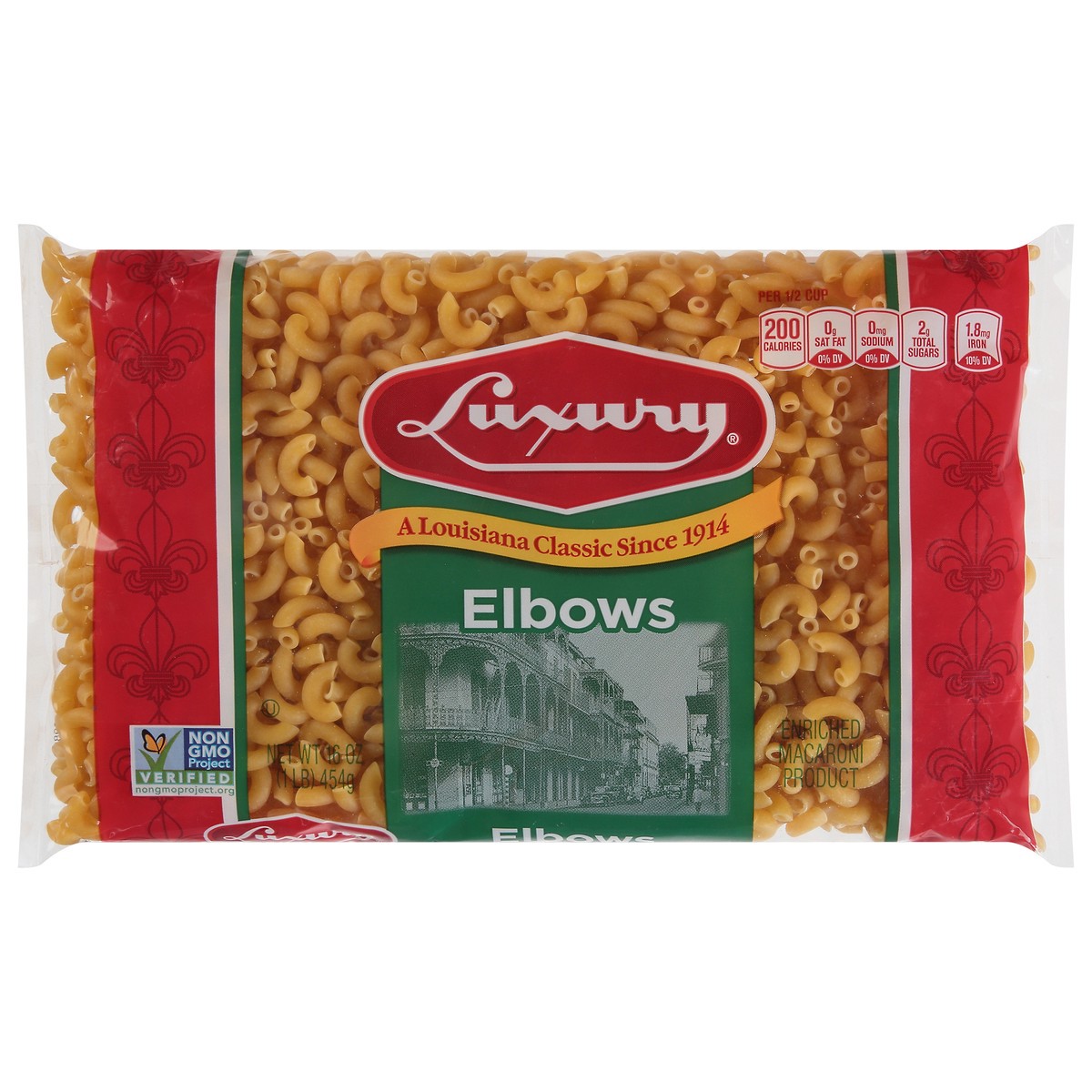 slide 1 of 9, Luxury Elbows Pasta 16 oz, 16 oz