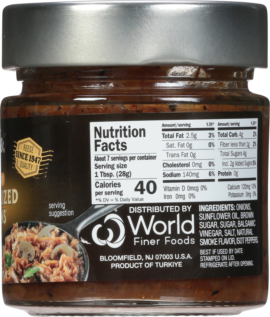 slide 9 of 13, Reese Smoked Caramelized Onions 7 oz, 7 oz