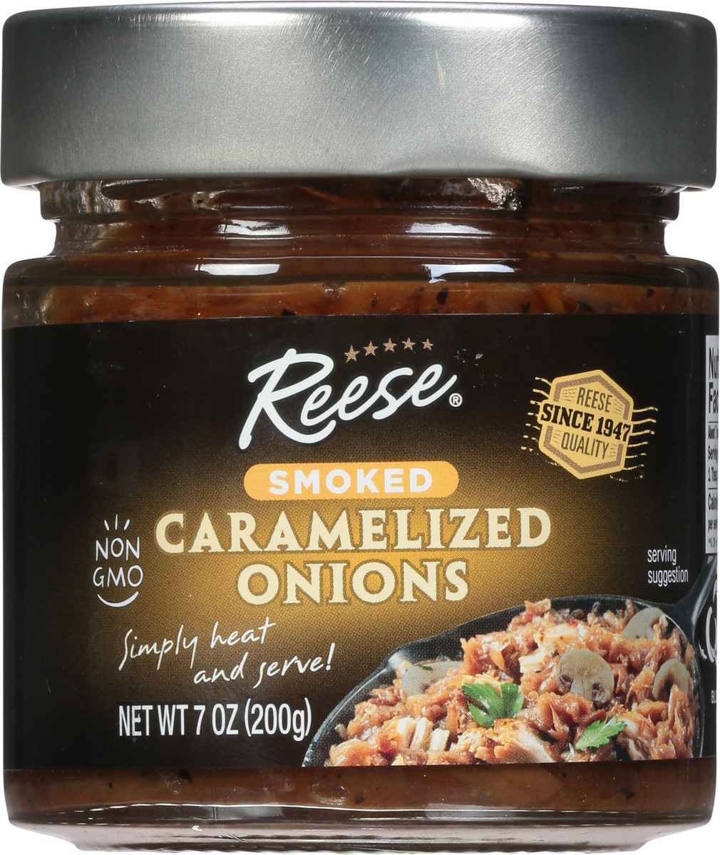 slide 13 of 13, Reese Smoked Caramelized Onions 7 oz, 7 oz
