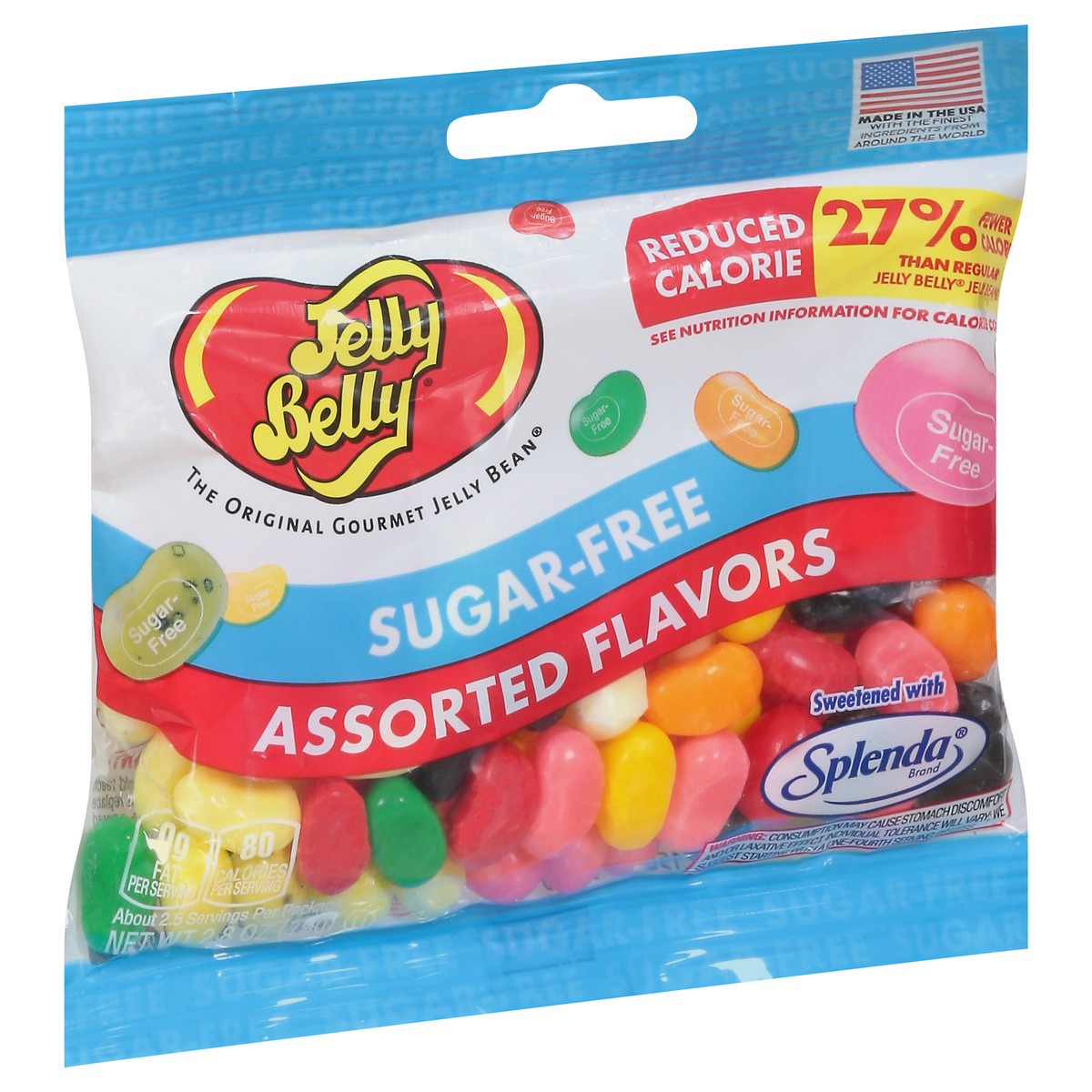 slide 10 of 13, Jelly Belly Sugar-Free Jelly Beans, 2.8 oz Bag, 2.8 oz