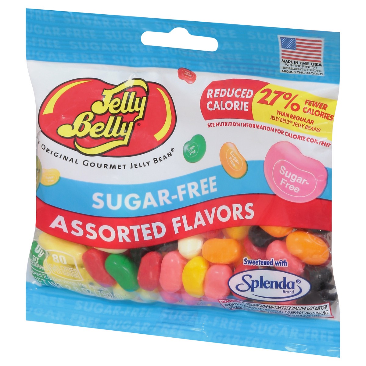 slide 7 of 13, Jelly Belly Sugar-Free Jelly Beans, 2.8 oz Bag, 2.8 oz